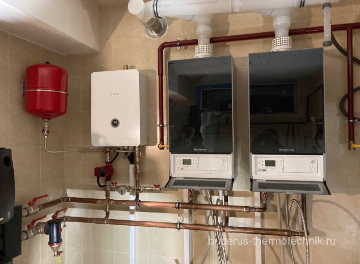 Котельная каскад | Частный дом | 70 кВт